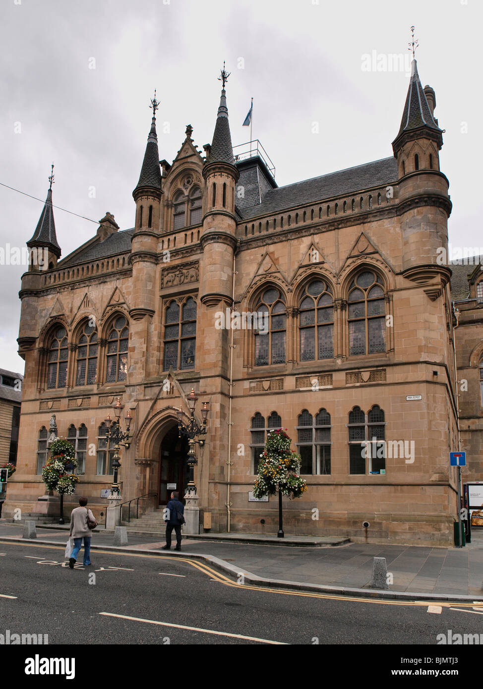 Inverness town hall, Highlands Stock Photo Alamy
