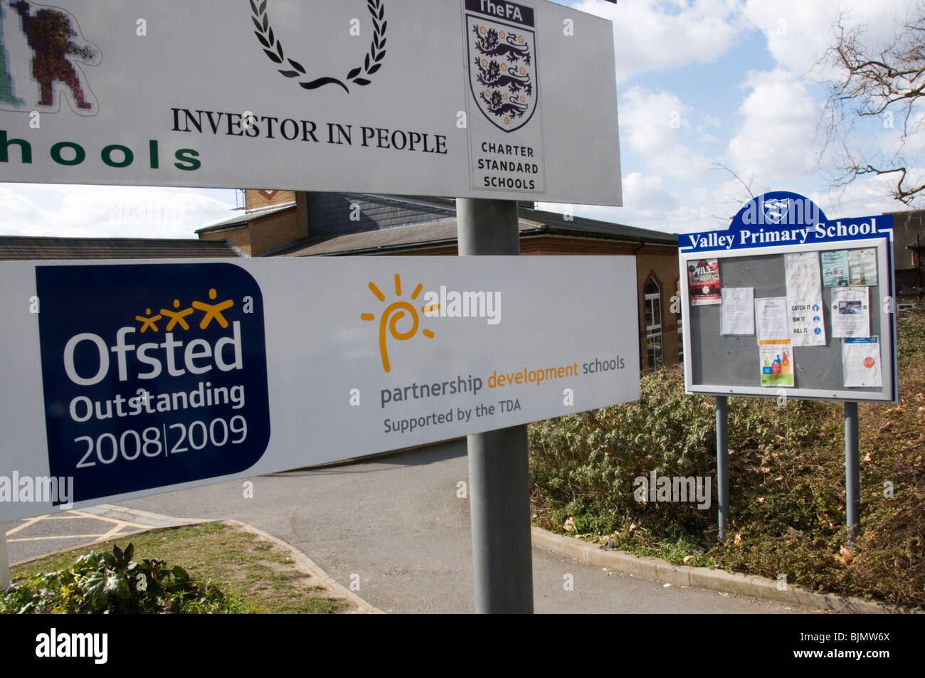 Valley Primary School, Shortlands, Bromley, Kent, England - Ofsted Outstanding Stock Photo