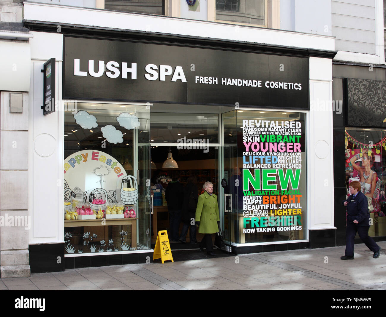 A Lush Spa retail outlet in Leeds, England, U.K Stock Photo Alamy
