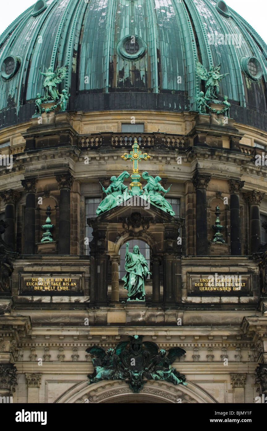 Exteriors of the Berliner Dom Berlin Germany Stock Photo