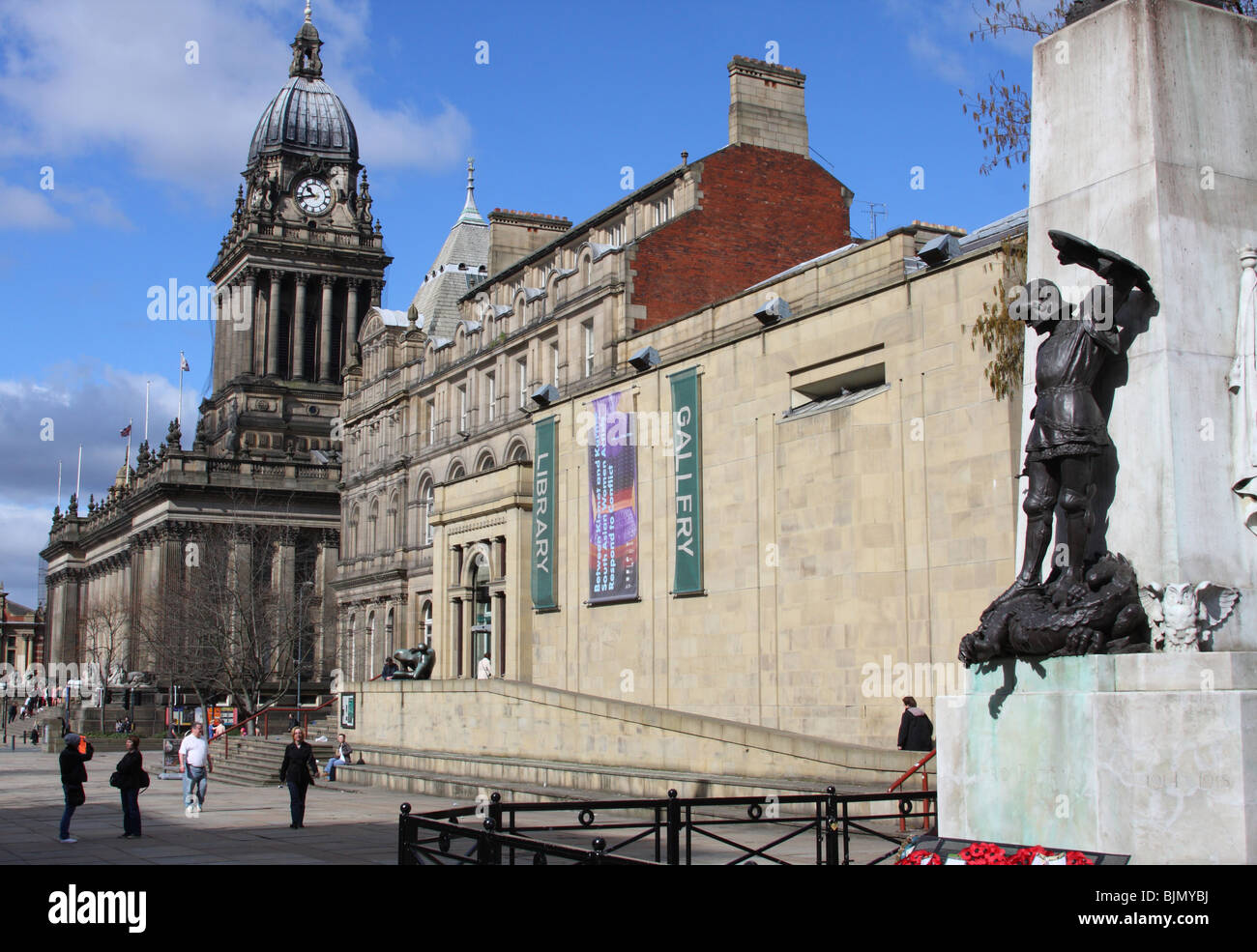 Leeds Town Hall, Leeds, England, U.K Stock Photo Alamy