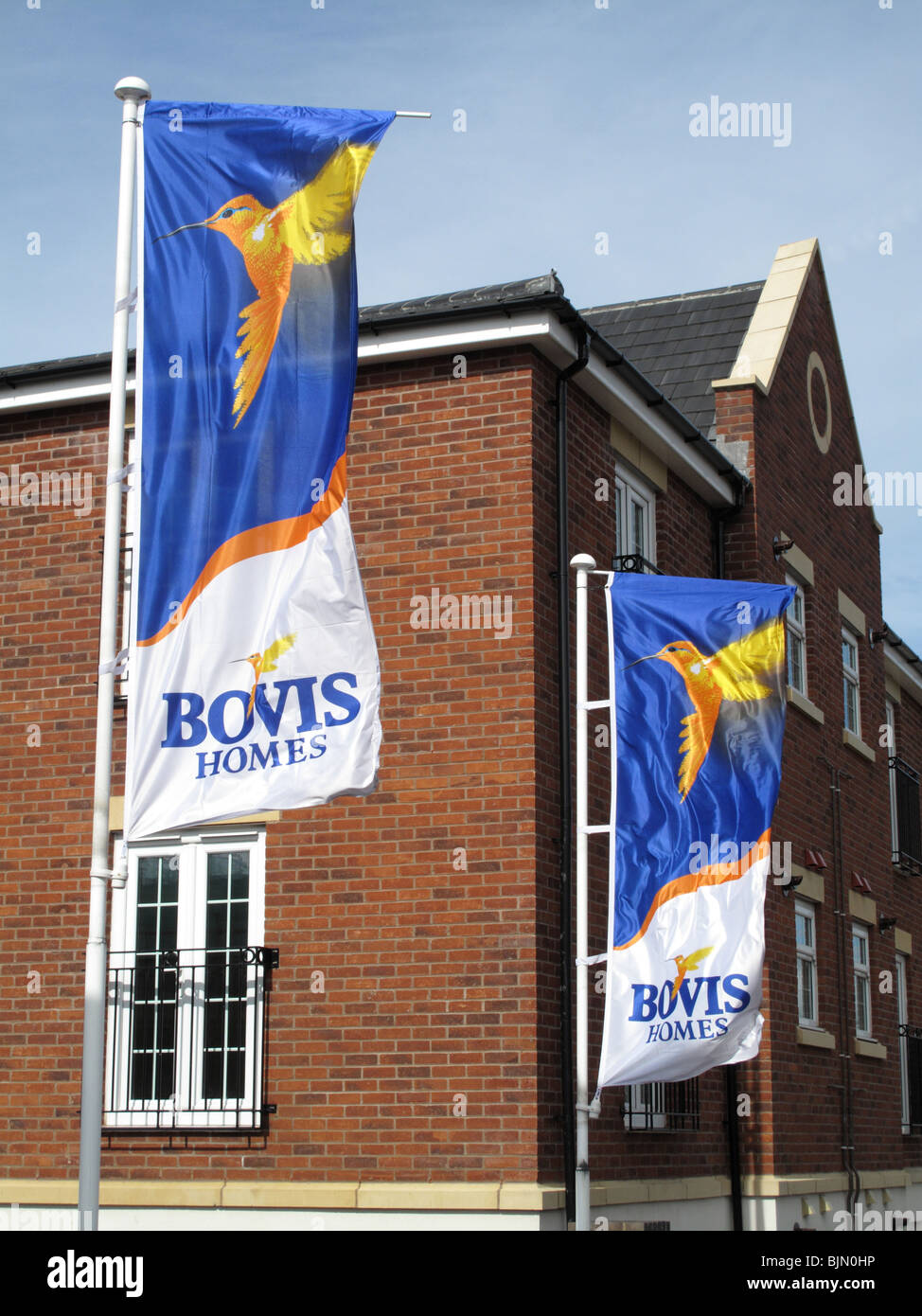 A Bovis Homes new housing estate in the U.K. Stock Photo