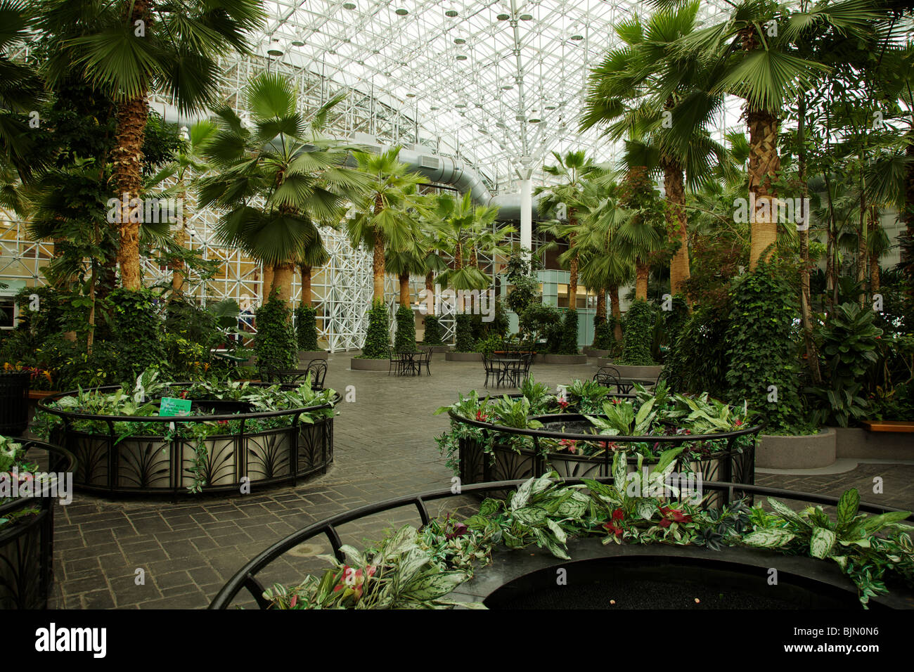 Crystal Garden Navy Pier Chicago Illinois Stock Photo 28735762