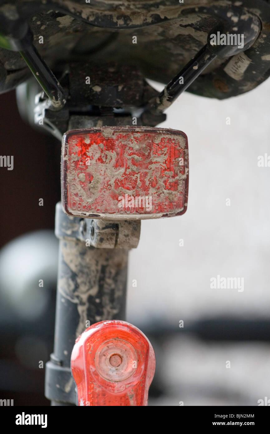 bicycle rear reflector