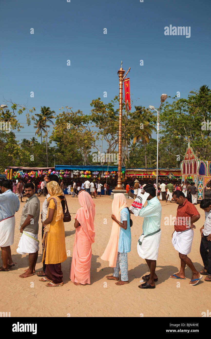 India, Kerala, Alappuzha, (Alleppey) Arthunkal, feast of St. Sebastian