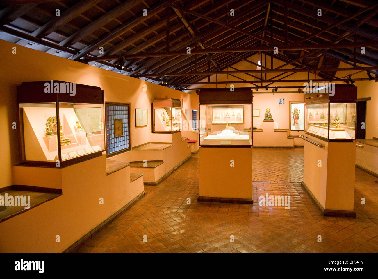 Displays inside the Museum in Durbar Square, Kathmandu, Nepal Stock Photo Alamy