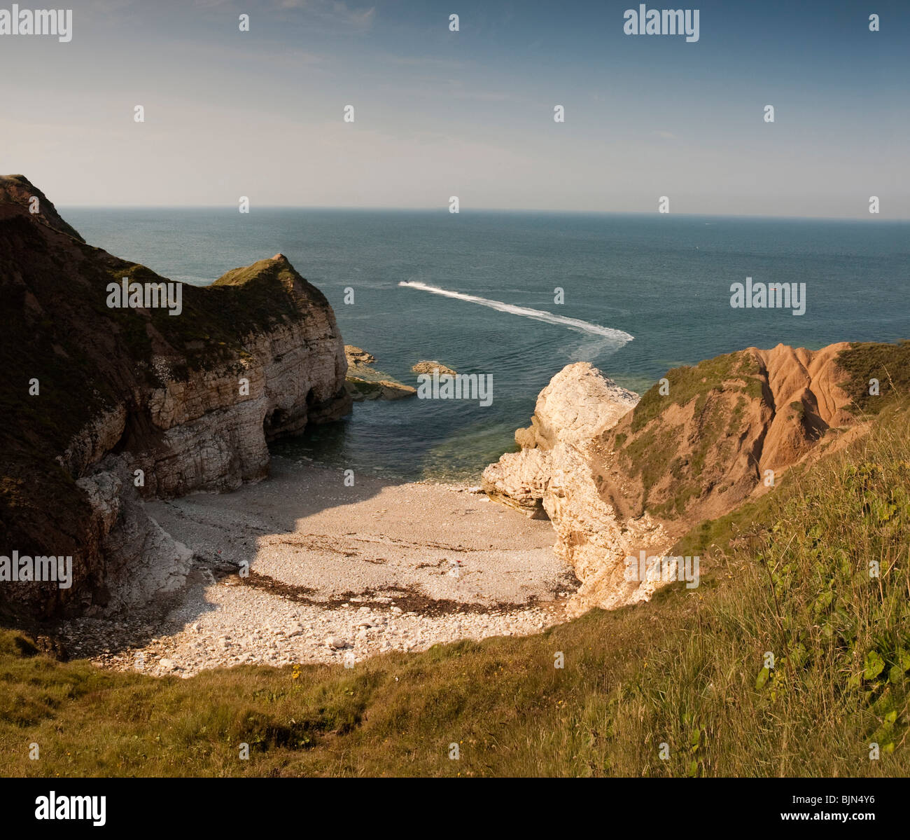 Thornwick Bay, Flamborough East Yorkshire Stock Photo Alamy