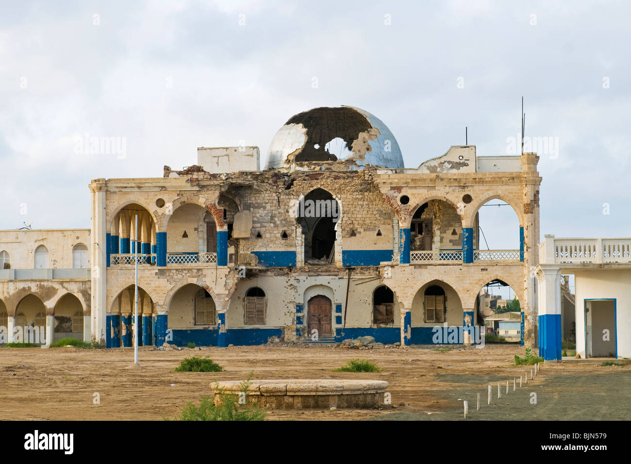 Imperial palace, Massawa, Eritrea Stock Photo Alamy