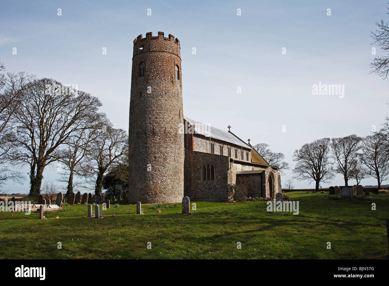 St Margaret's Church, Witton, Norfolk Stock Photo Alamy