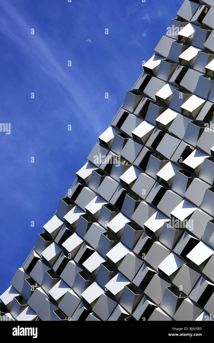 The cheese grater or cheesegrater multistorey car park in Sheffield