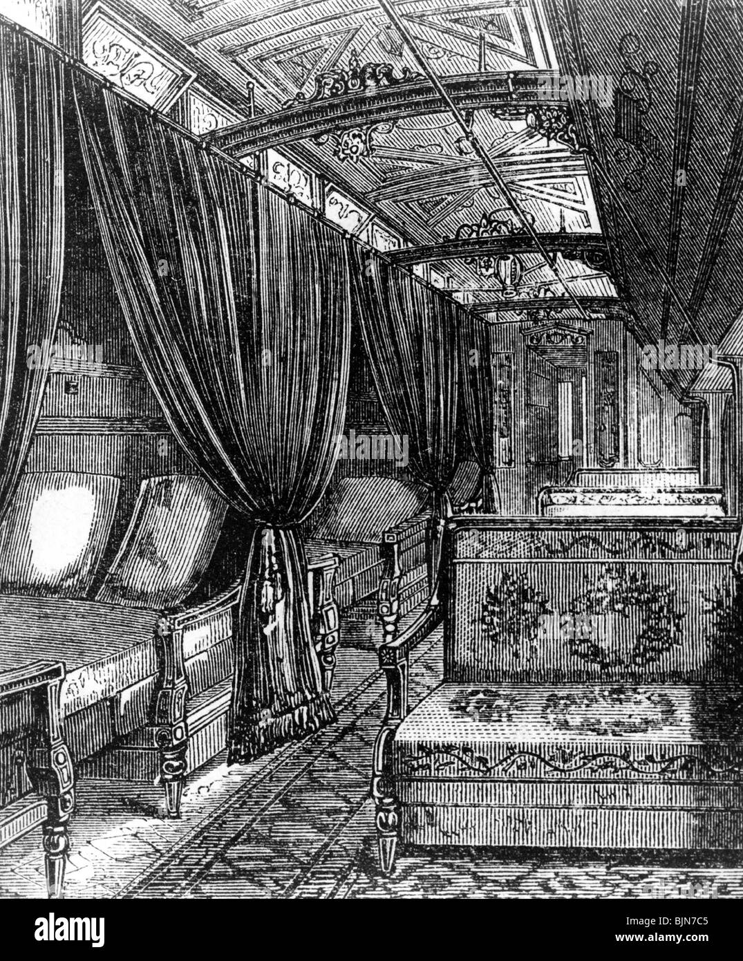 Pullman Sleeping Car Layout