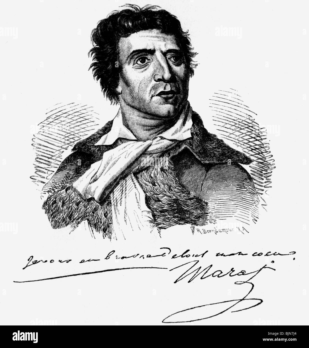 Jean paul marat portrait Black and White Stock Photos & Images Alamy