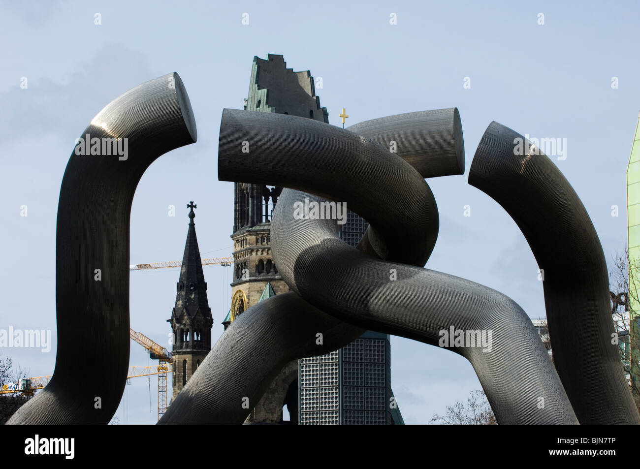 National monument Sculpture Berlin on Tauentzienstrasse Kudamm Berlin