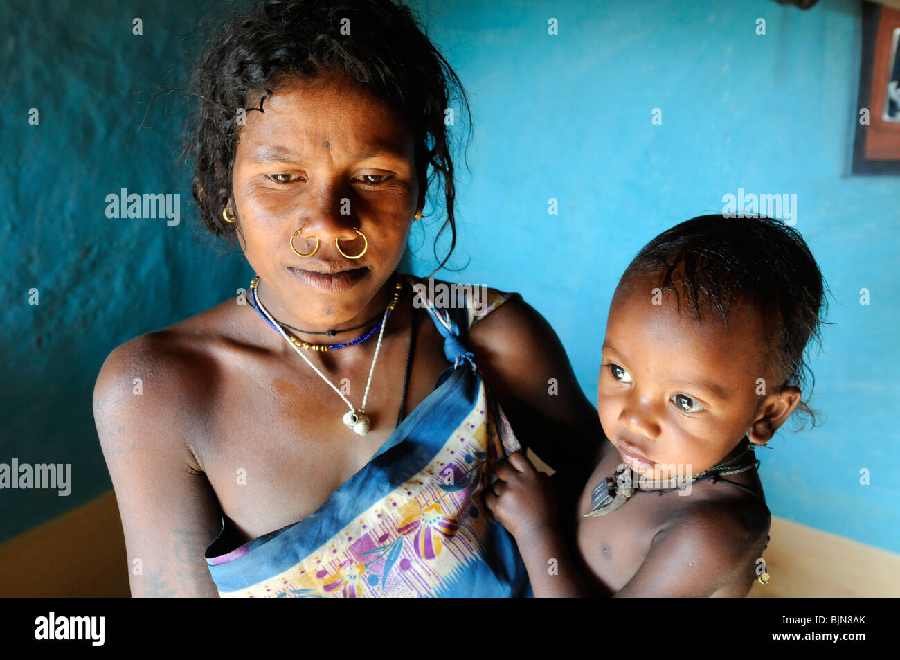 Gadba tribal woman Stock Photo