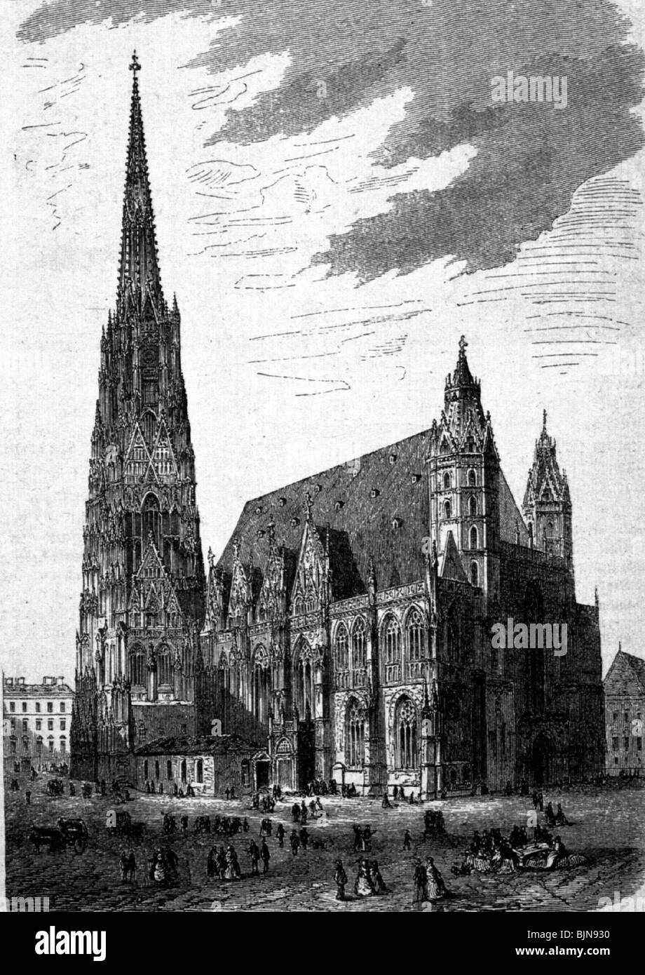 St stephan's cathedral vienna hi-res stock photography and images - Alamy
