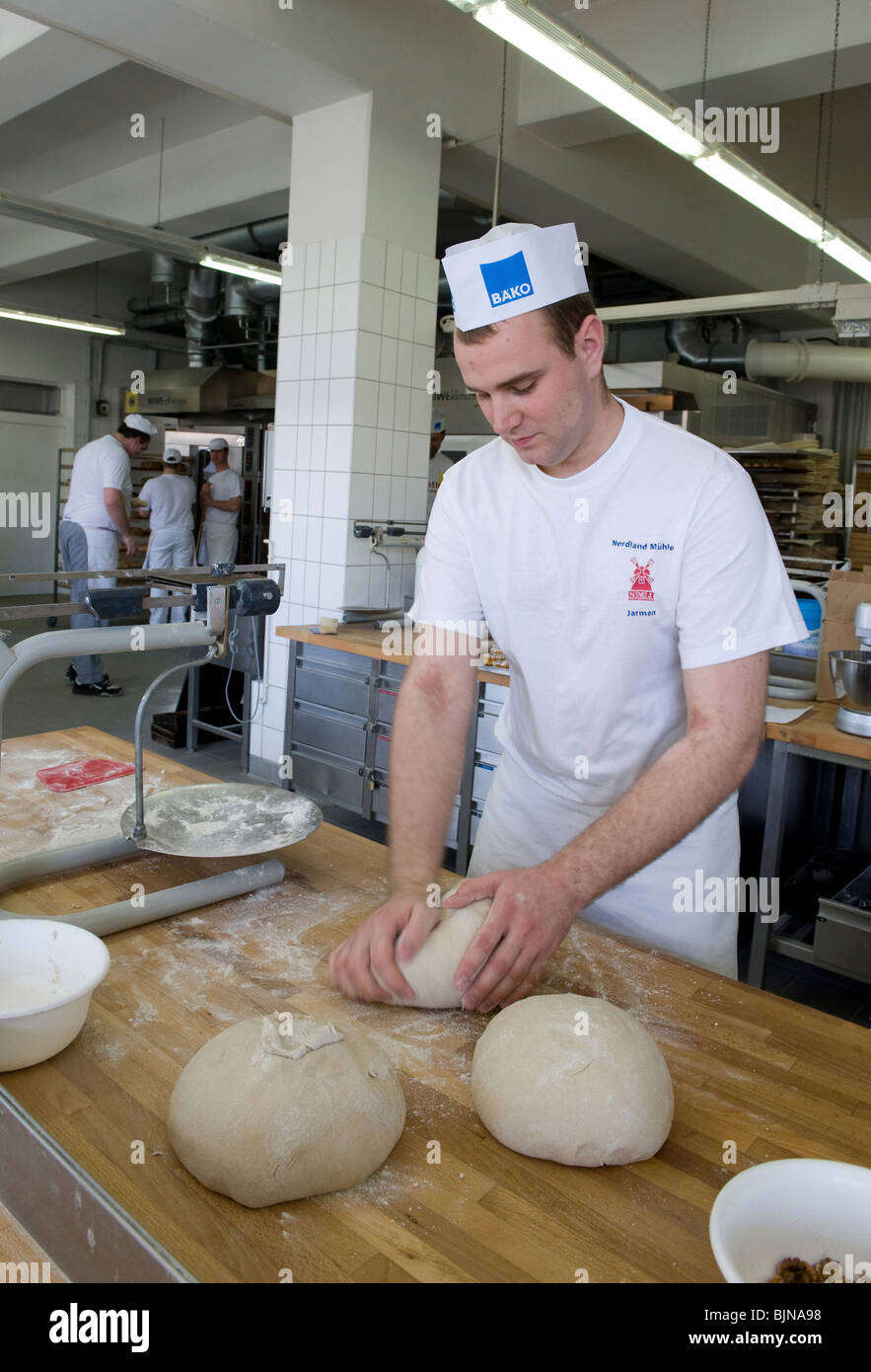 Educating master bakers, Potsdam, Germany Stock Photo