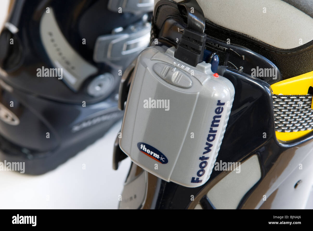 A Thermic ski boot foot warmer, the ultimate in luxury on the slopes Stock  Photo - Alamy