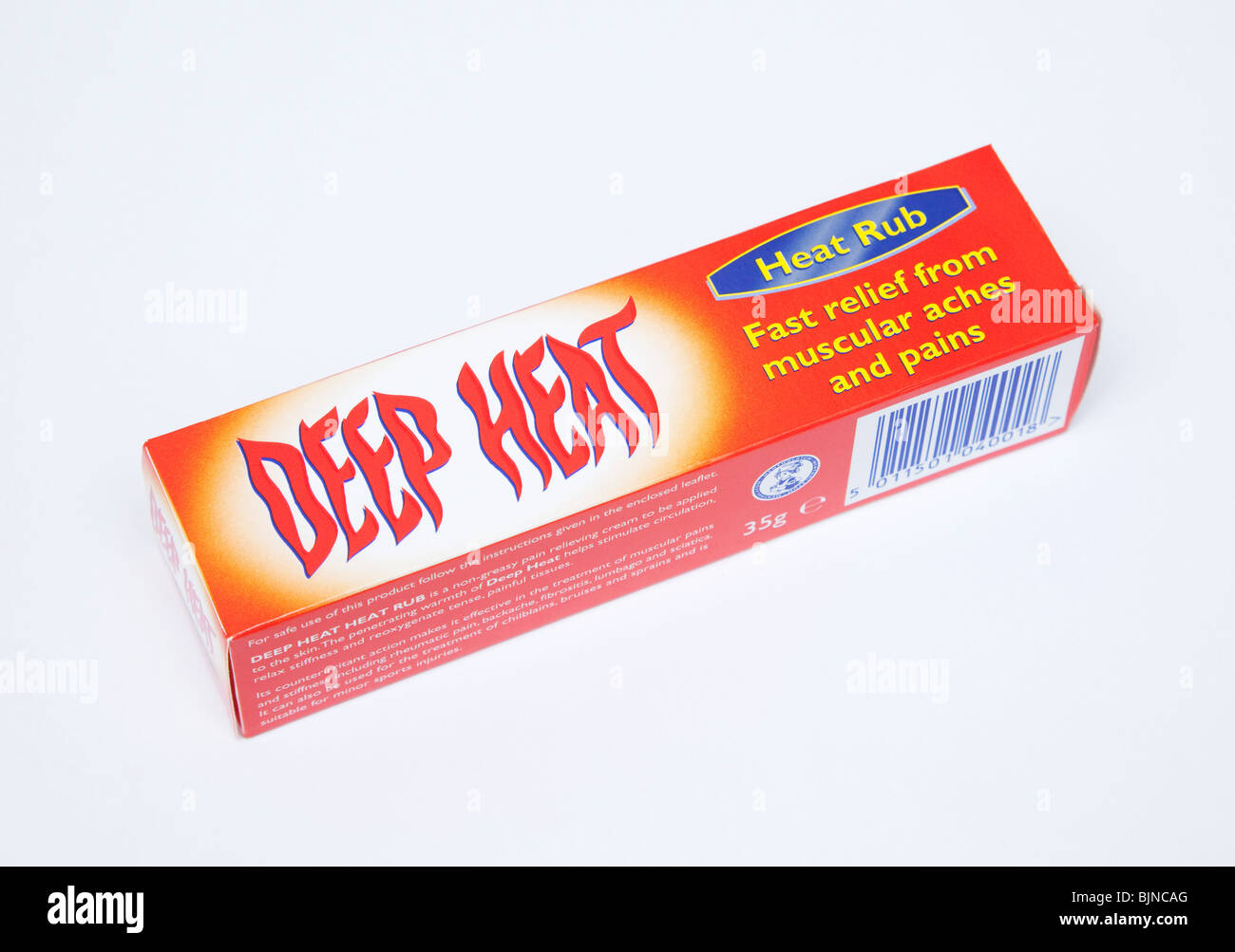 Deep Heat pain relief cream Stock Photo
