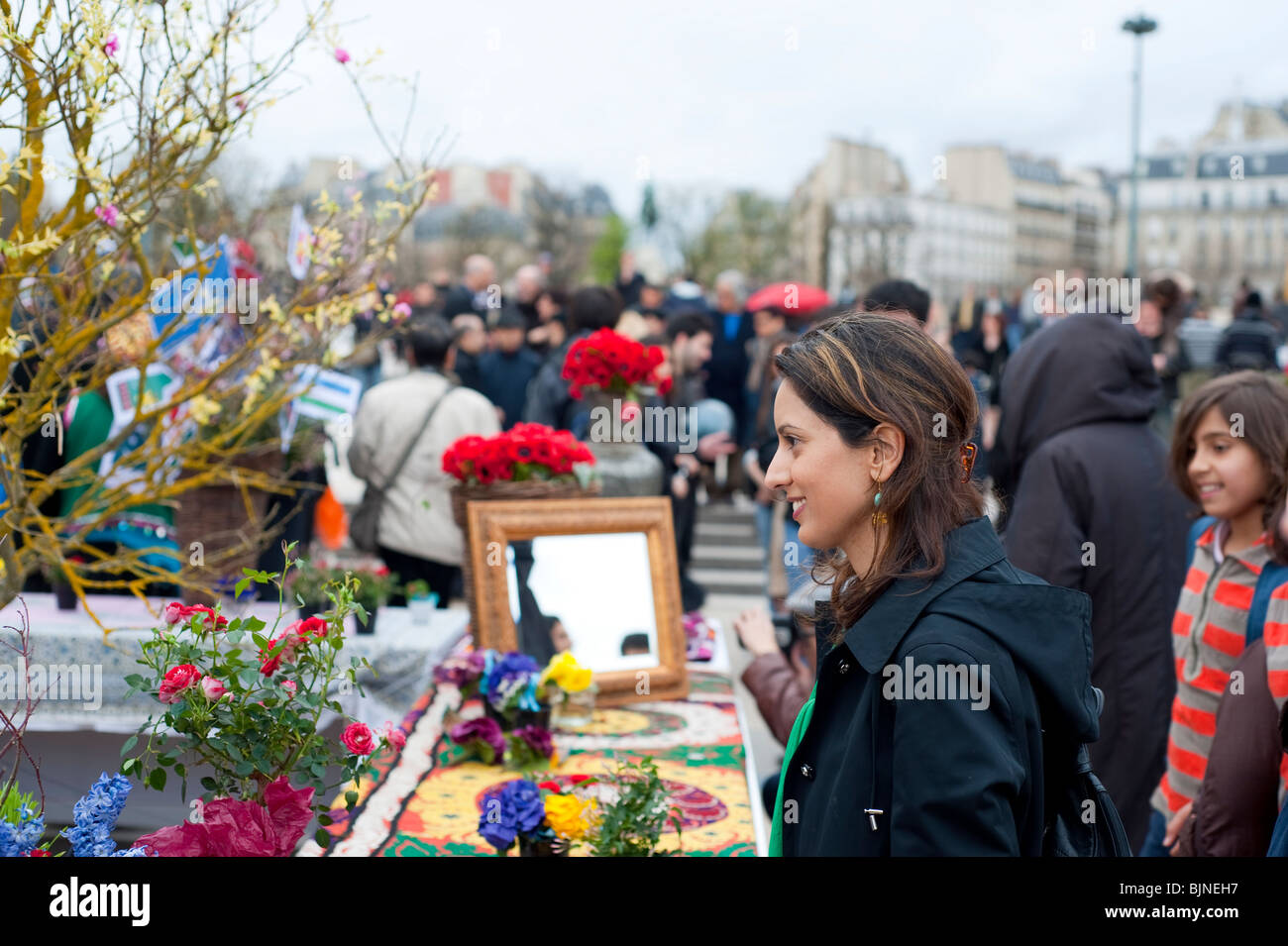 iranian new year celebrations nowruz festival Stock Photo Alamy