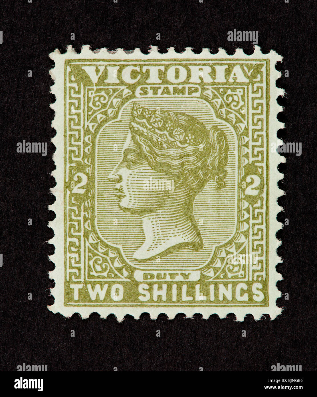 Queen victoria postage stamp australia hires stock photography and