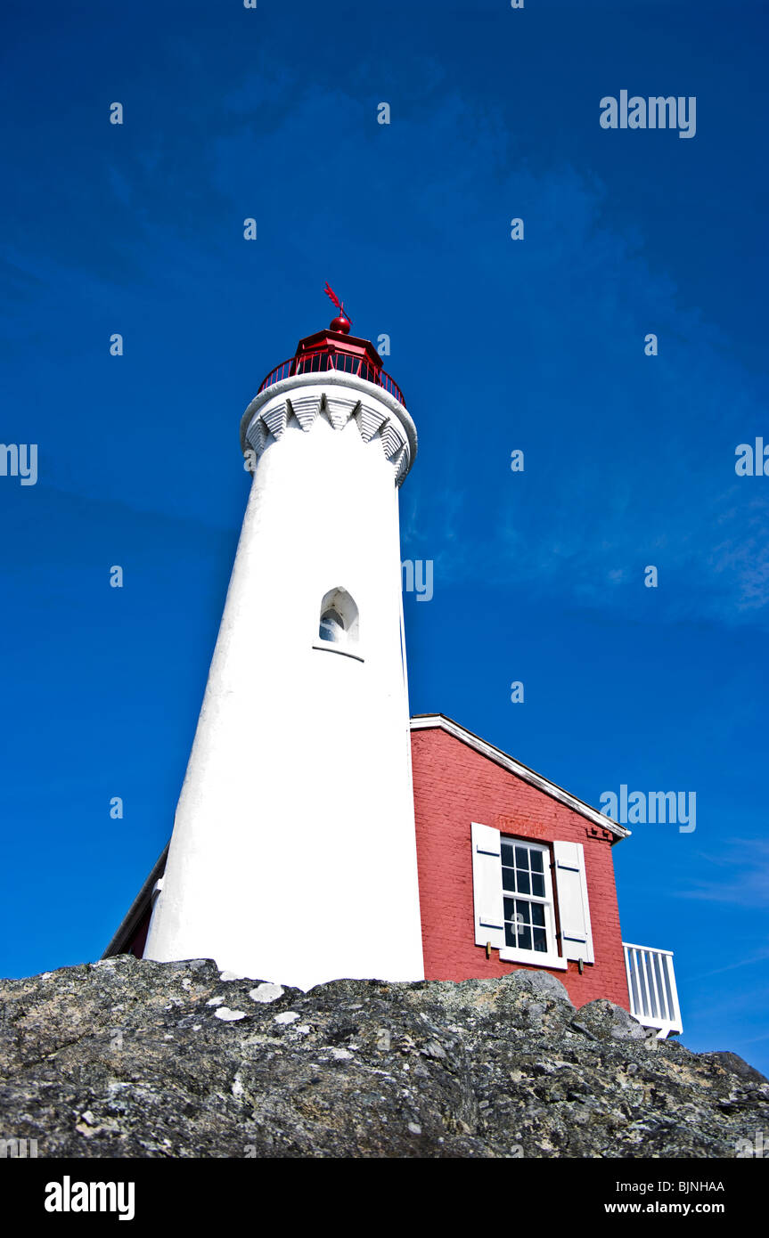 Fisgard Lighthouse Stock Photo