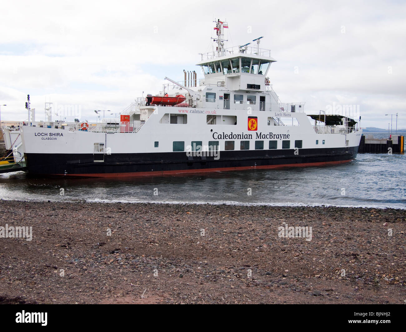 Caledonian MacBrayne ferry, Largs, Scotland Stock Photo