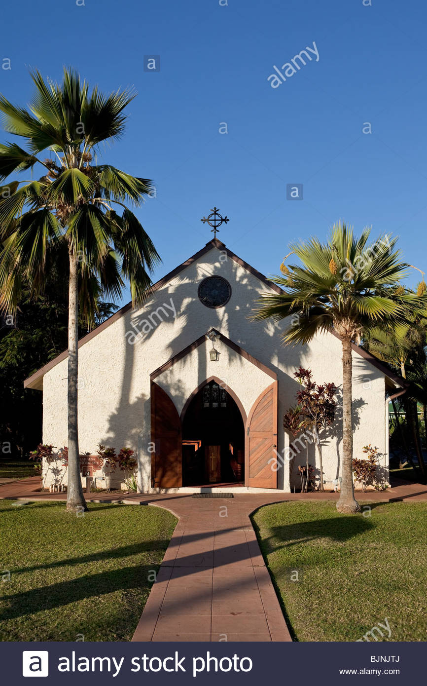 Church Maui Hawaii Religion Stock Photos & Church Maui Hawaii Religion