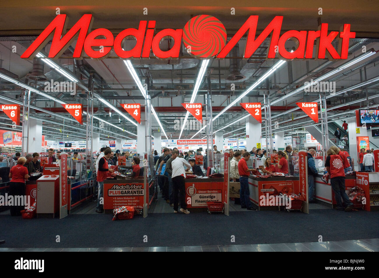 Opening of Media Markt in a new shopping centre, Berlin, Germany Stock  Photo - Alamy