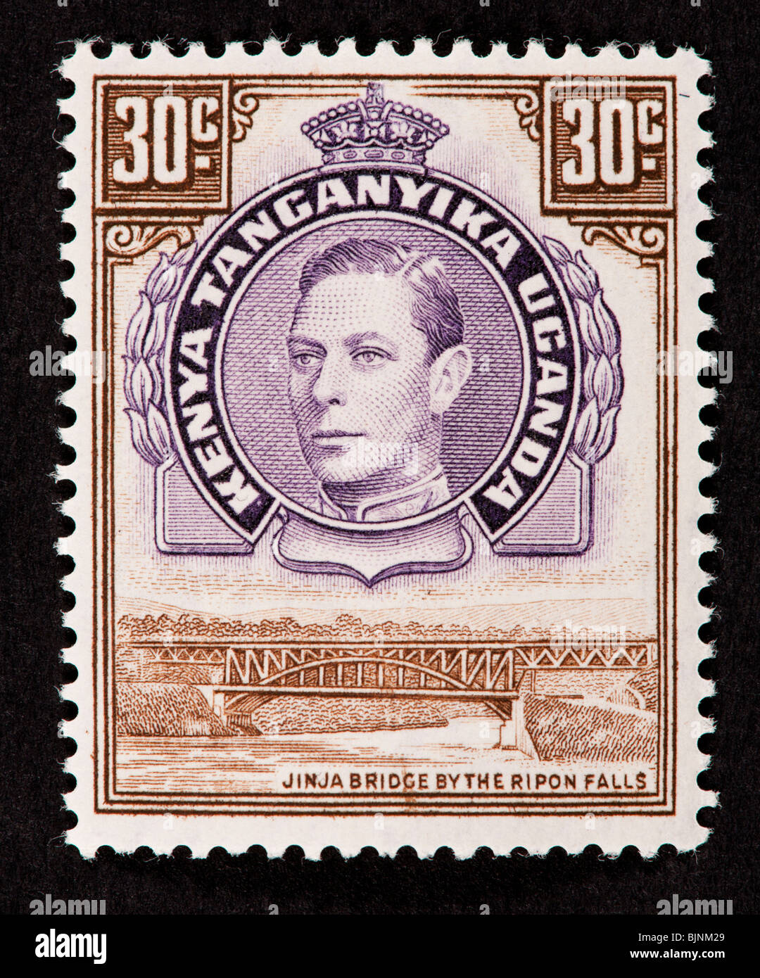 Postage stamp from Kenya, Uganda and Tanganyika (later Tanzania
