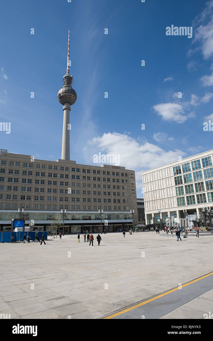 Alexanderplatz berlin Stock Photo