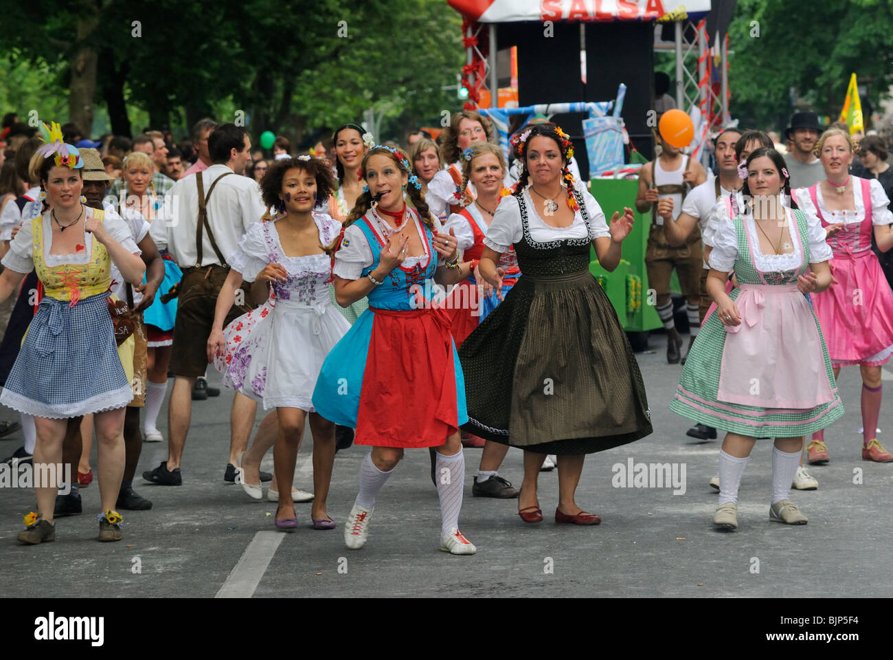 Karneval der Kulturen, Carnival of Cultures, Berlin, Kreuzberg district,  Germany, Europe Stock Photo - Alamy