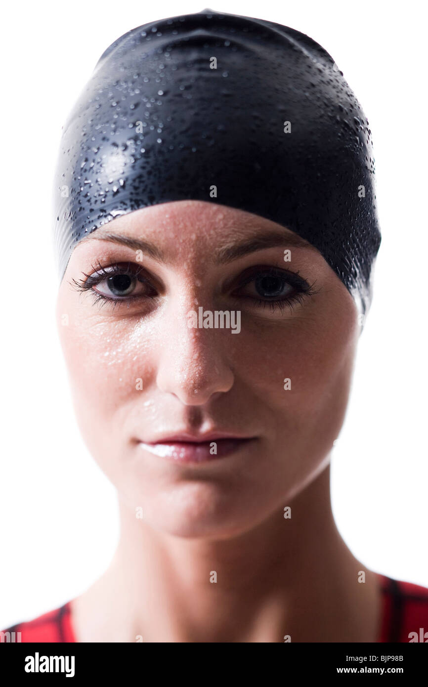Female swimmer Stock Photo
