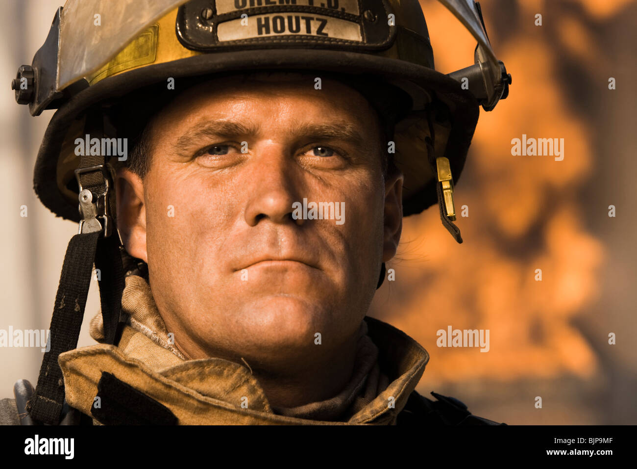 Fireman Stock Photo - Alamy