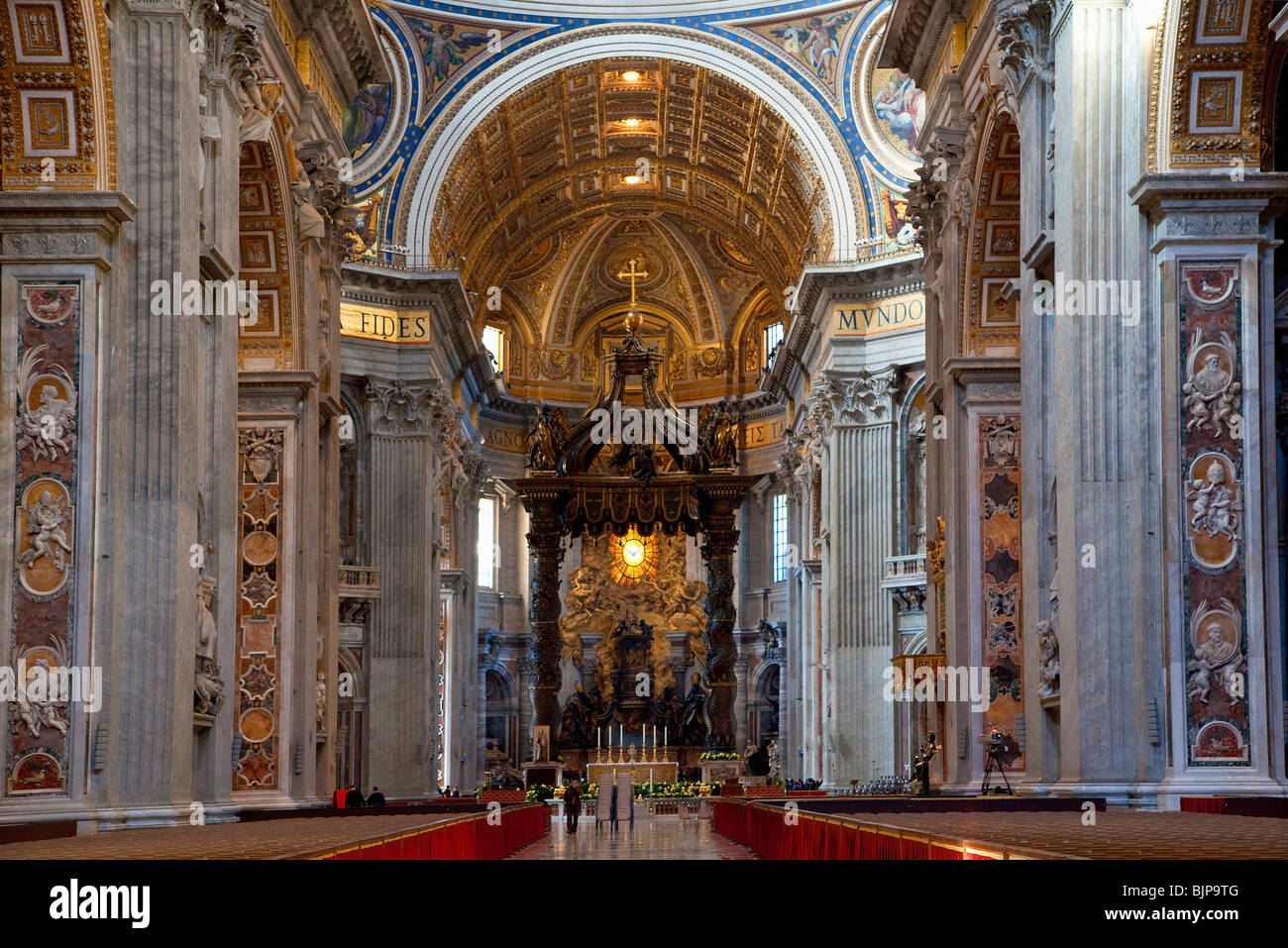 St Peter's Basilica, Rome Stock Photo