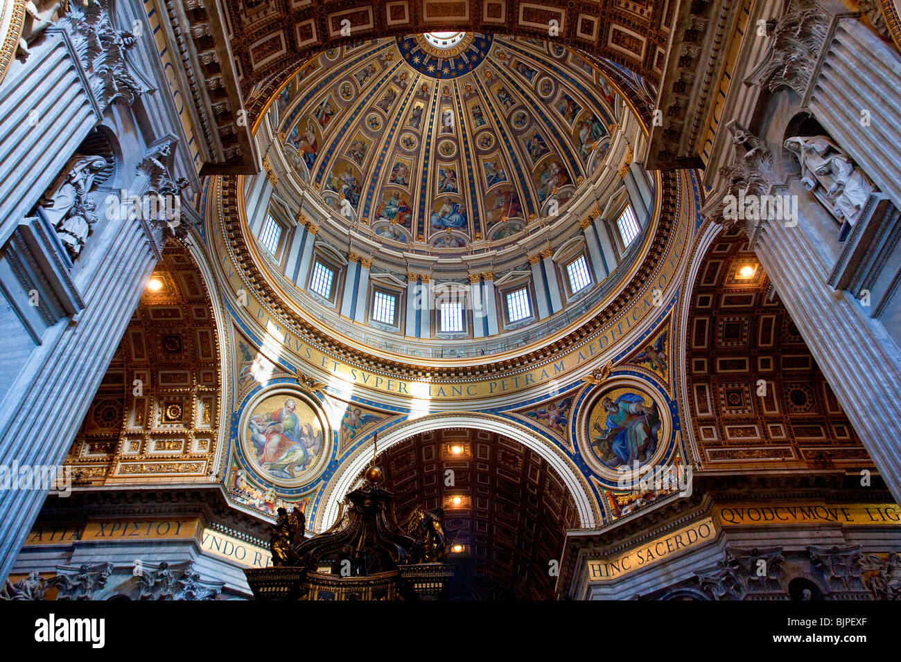 St Peter's Basilica, Rome Stock Photo