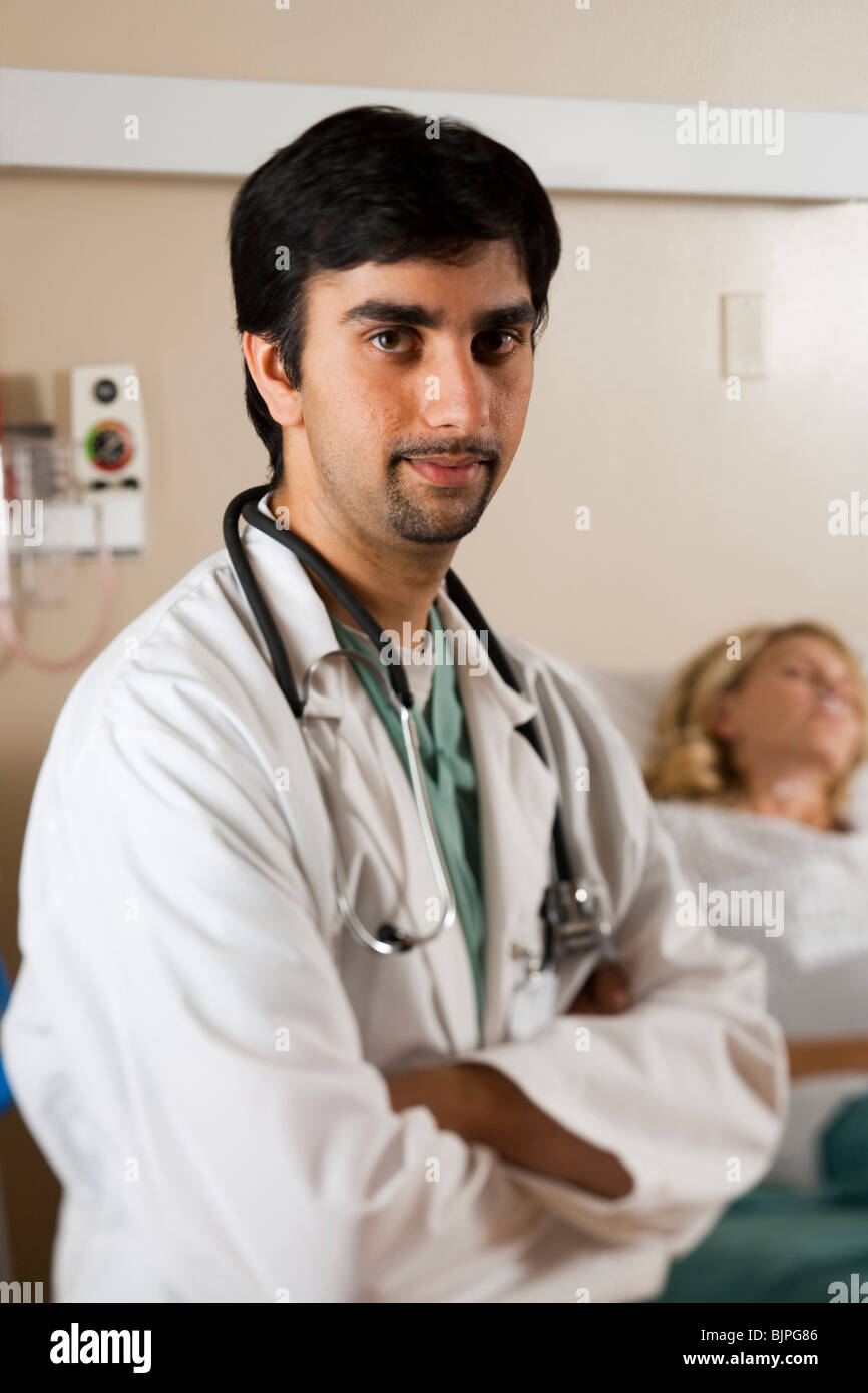 Closeup of doctor Stock Photo