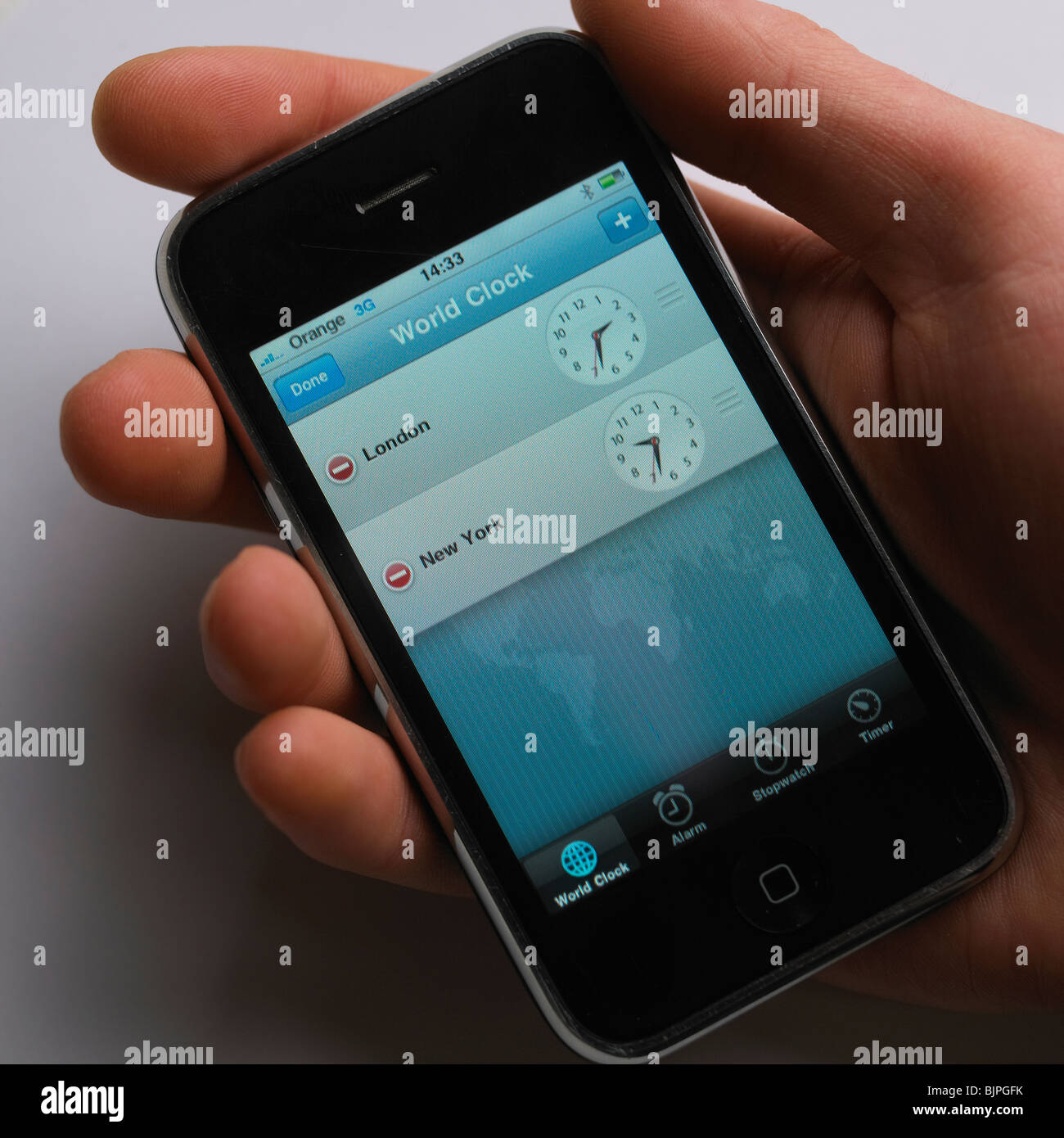 Apple world clock hires stock photography and images Alamy