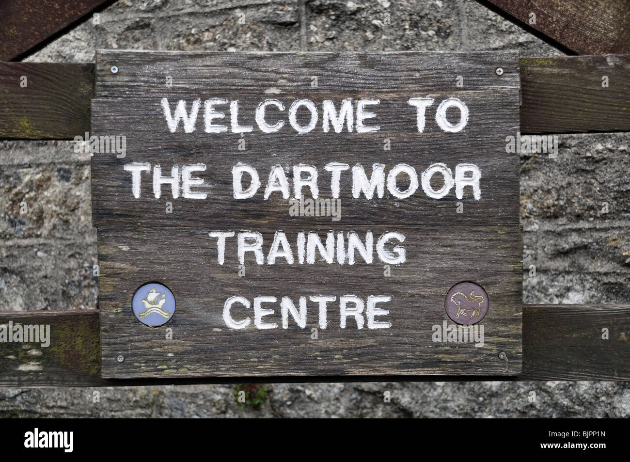 Dartmoor Training Centre Stock Photo