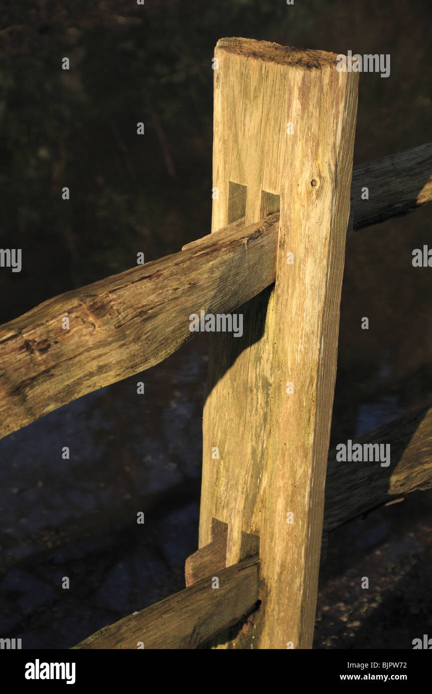 Farm split rail fence hi-res stock photography and images - Alamy