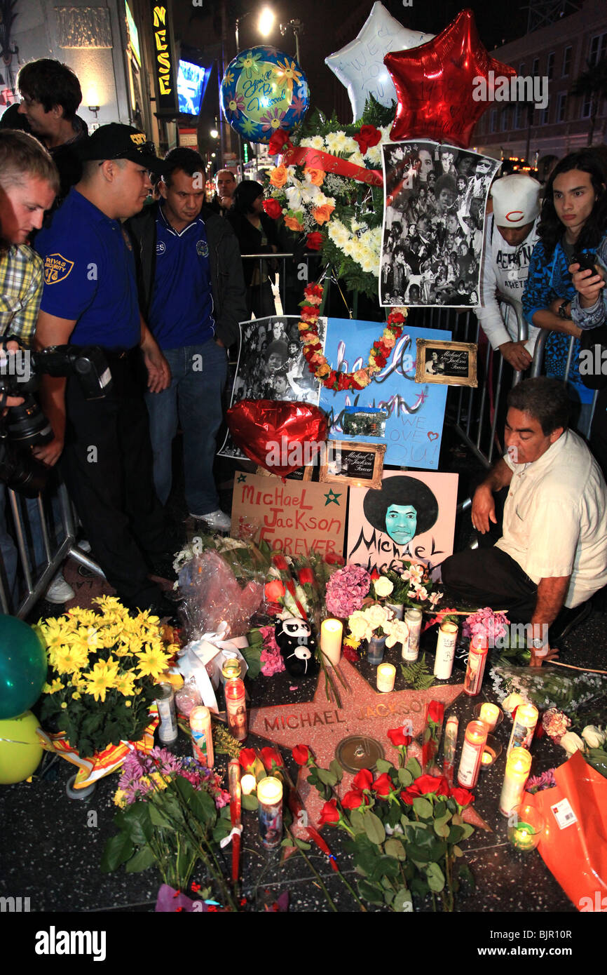 Michael Jackson Star Hollywood Walk Of Fame Location