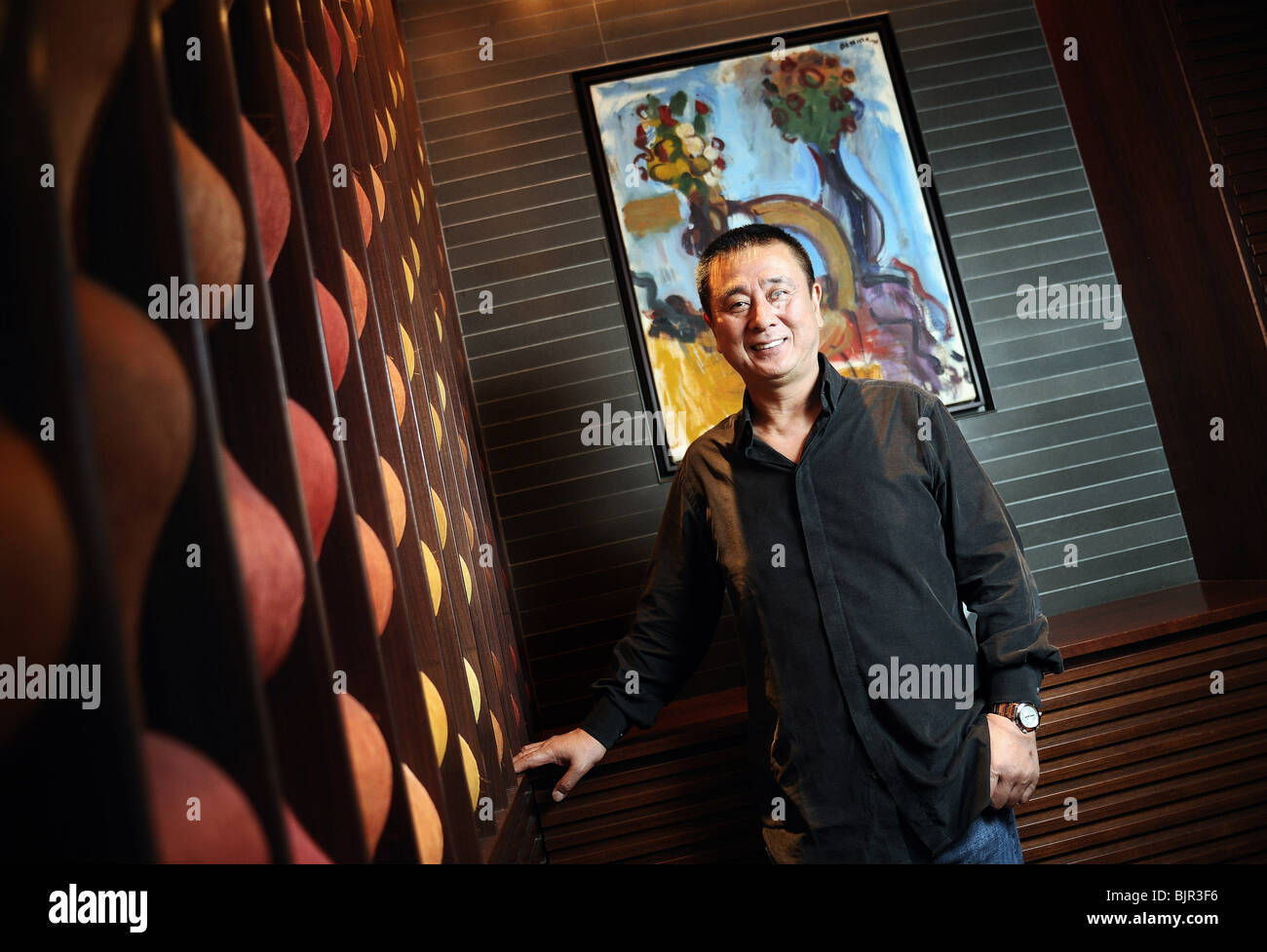 World-renowned Japanese chef Nobu Matsuhisa at his restaurant in Tokyo ...