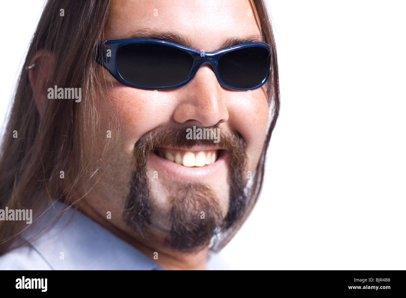 Man With Very Long Hair Stock Photo 28782524 Alamy