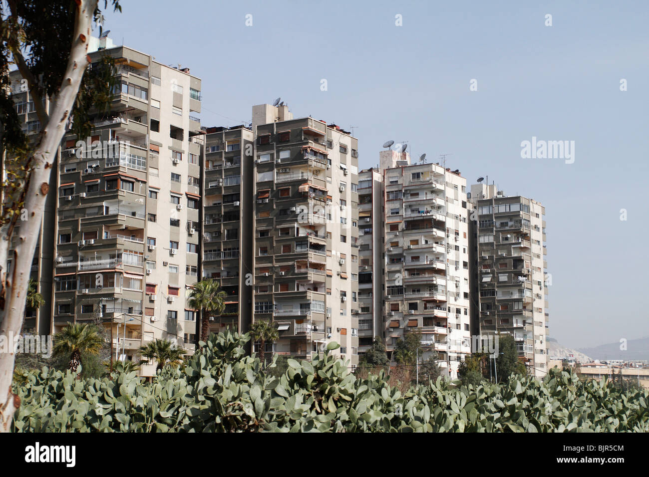 Modern apartments in Syria Stock Photo Alamy