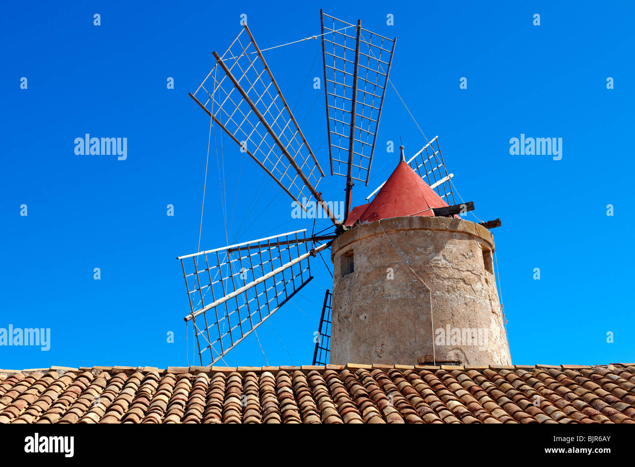 Nubia Salt Museum, Tropani Sicily. travel stock photos Stock Photo Alamy