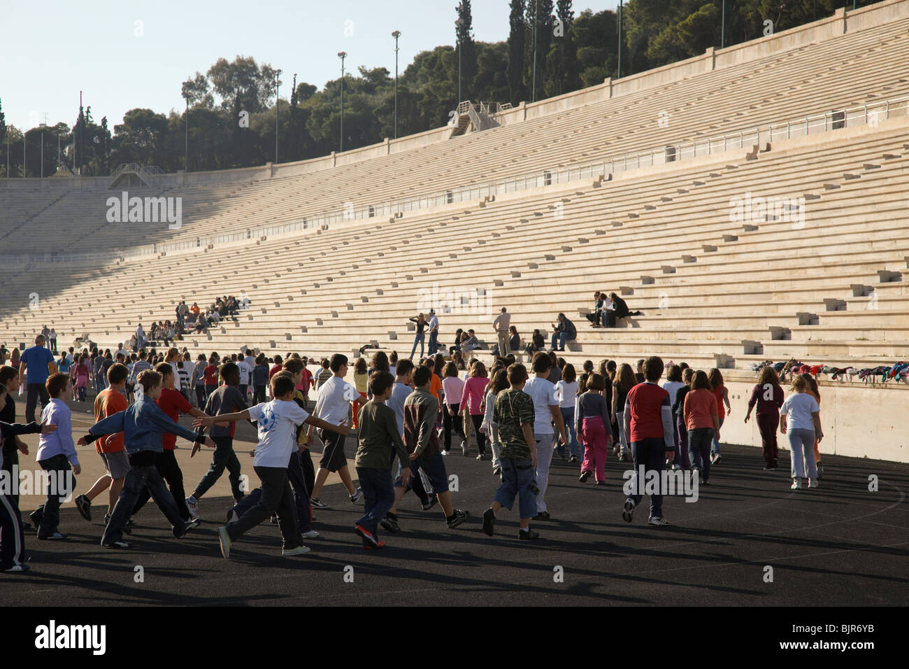 Greek school children hi-res stock photography and images - Alamy