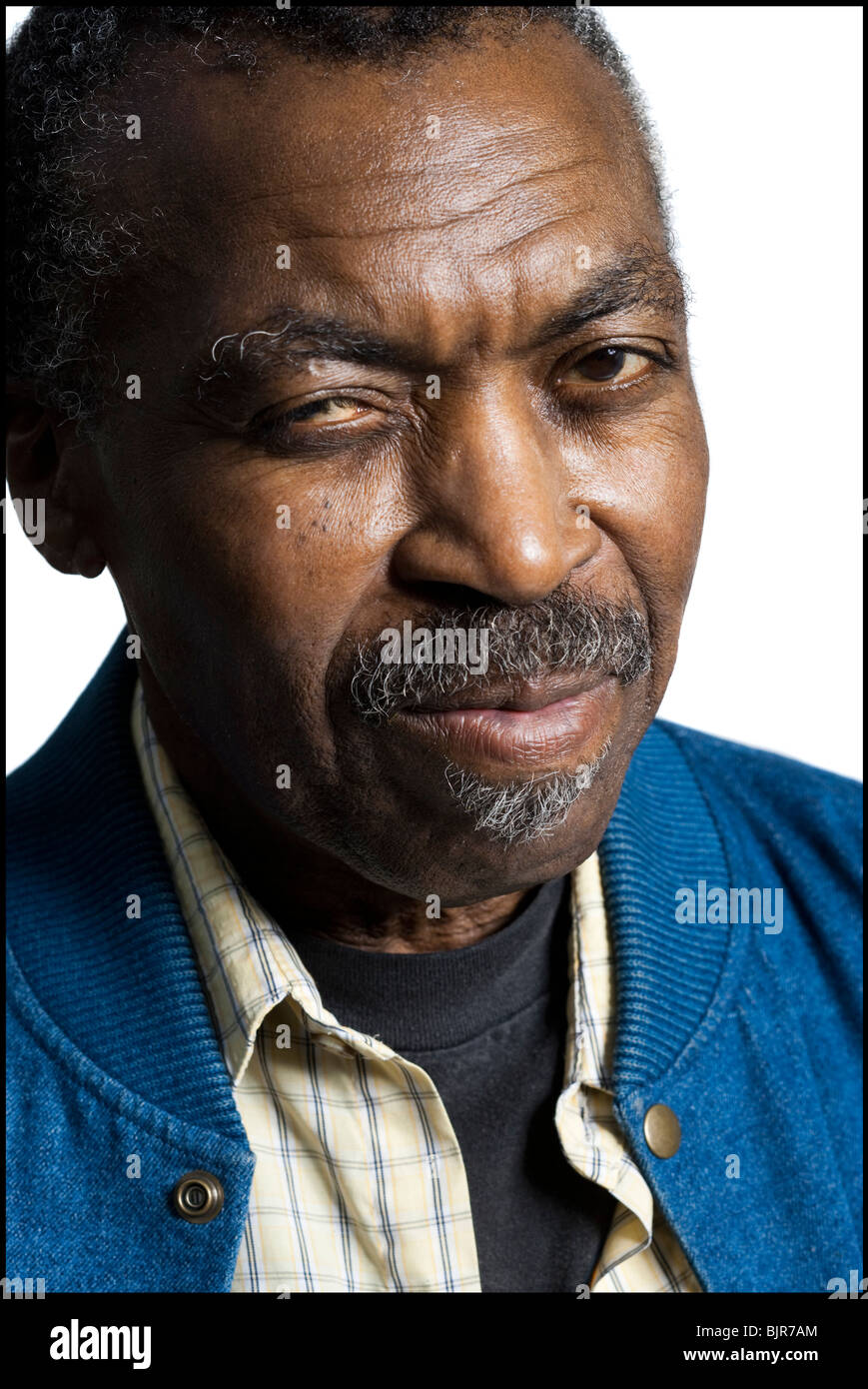 African man face close ups hi-res stock photography and images - Alamy
