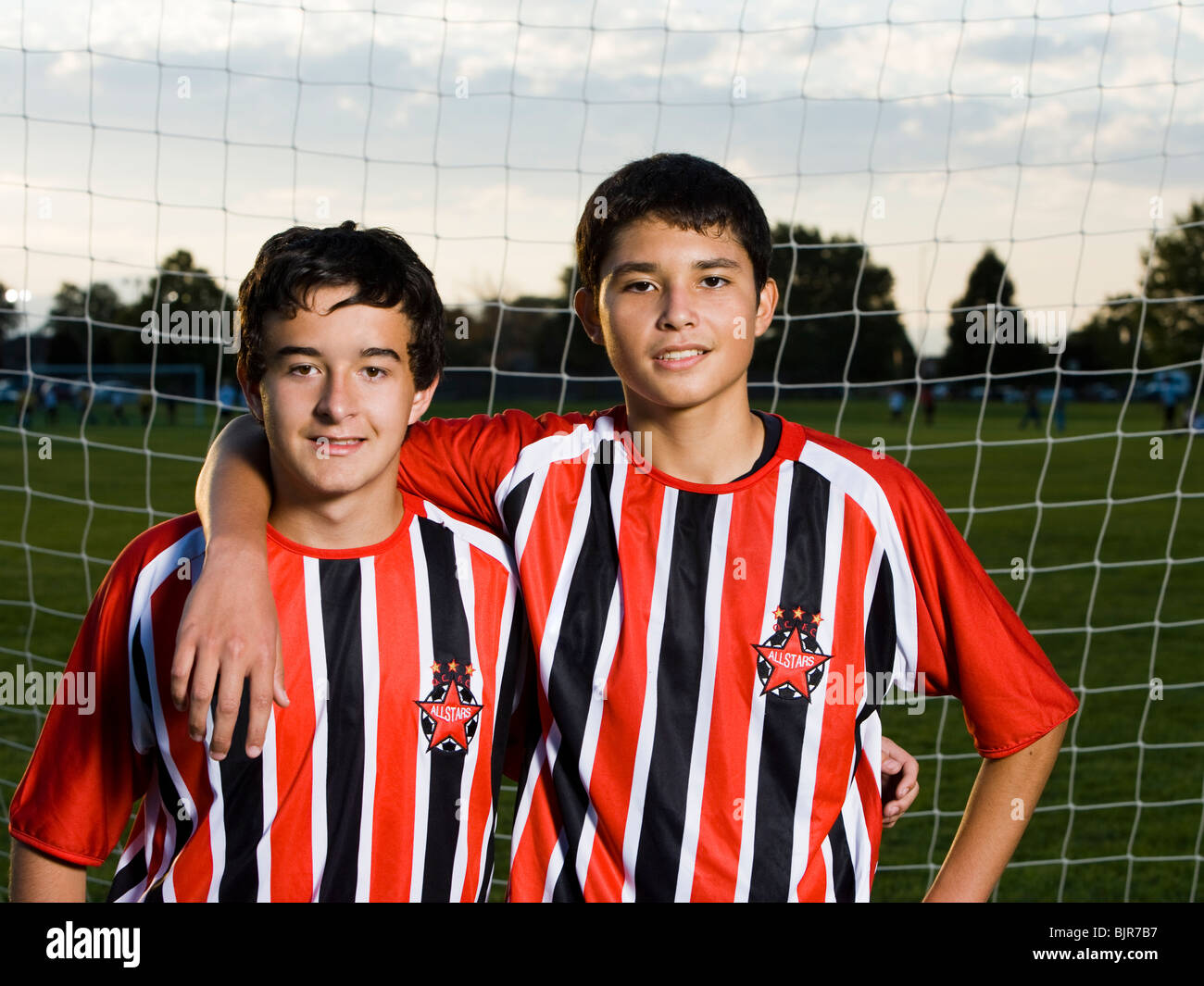 youth soccer players Stock Photo Alamy