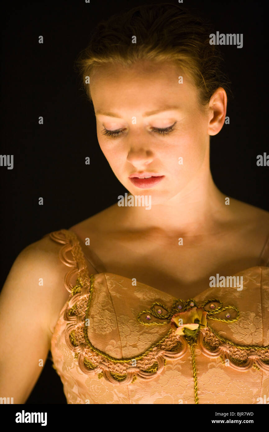 Portrait of ballet dancer Stock Photo Alamy