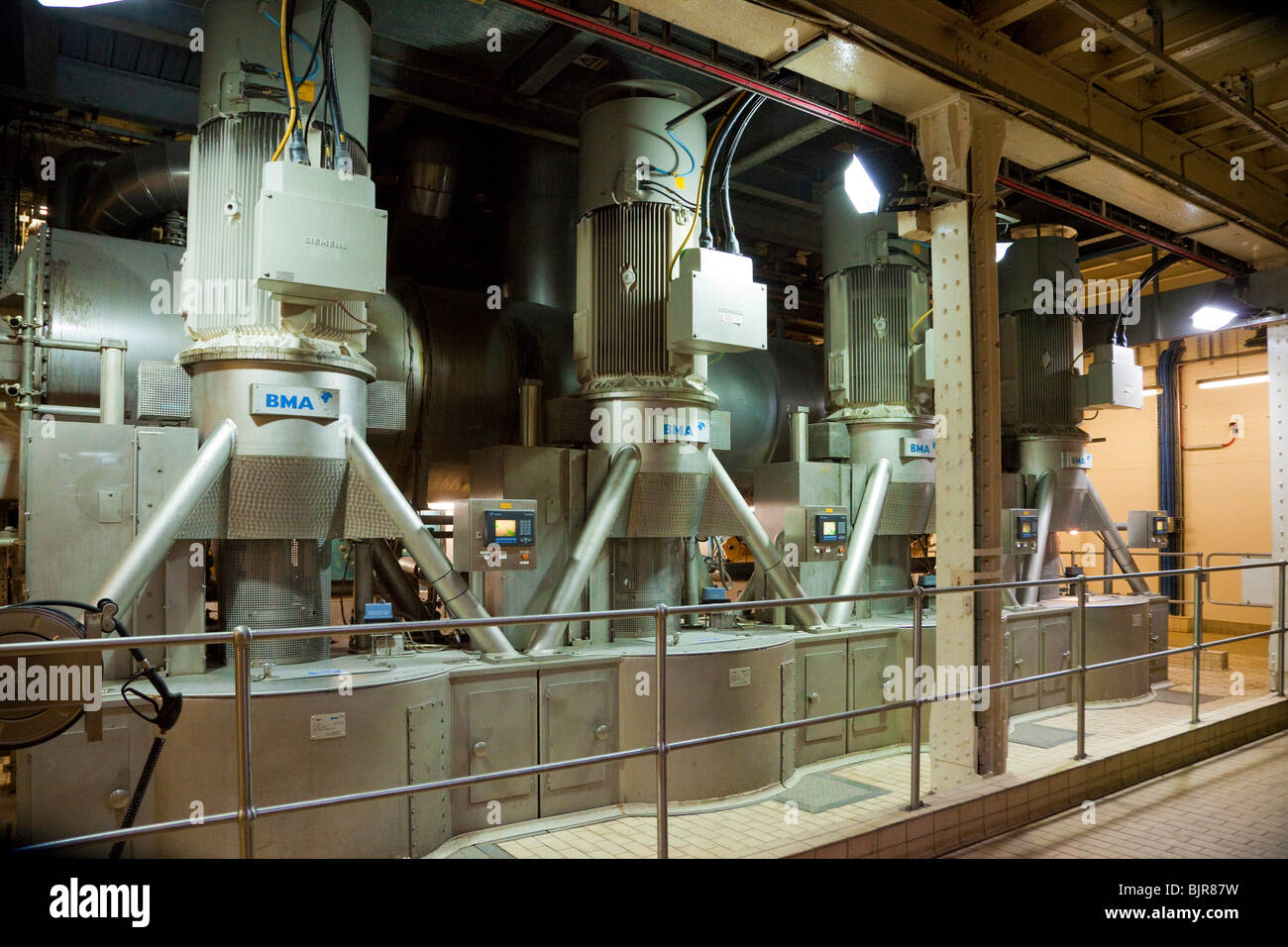 BMA industrial centrifuge Stock Photo