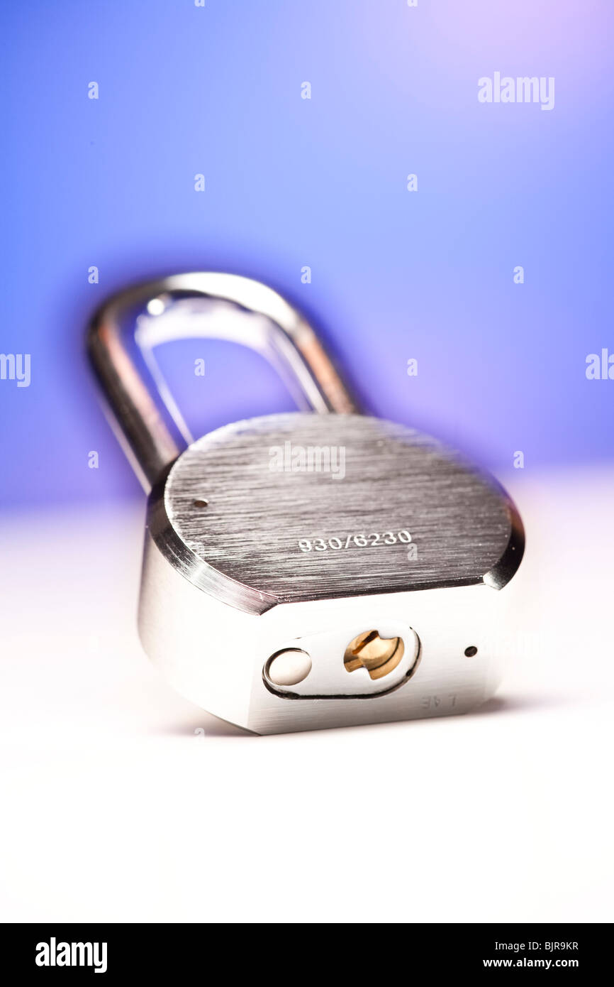 Padlock Stock Photo